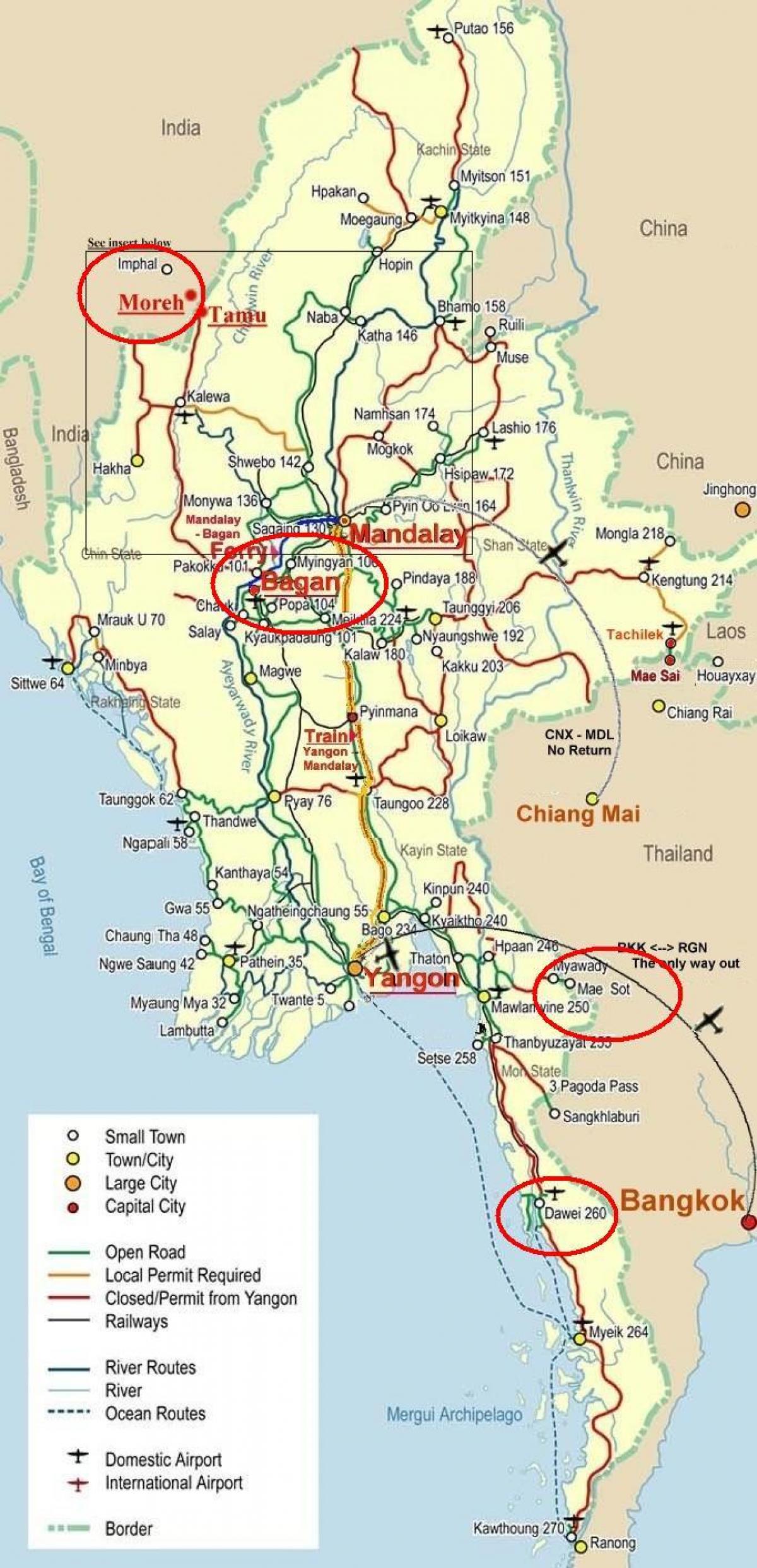 peta dari bangkok raya