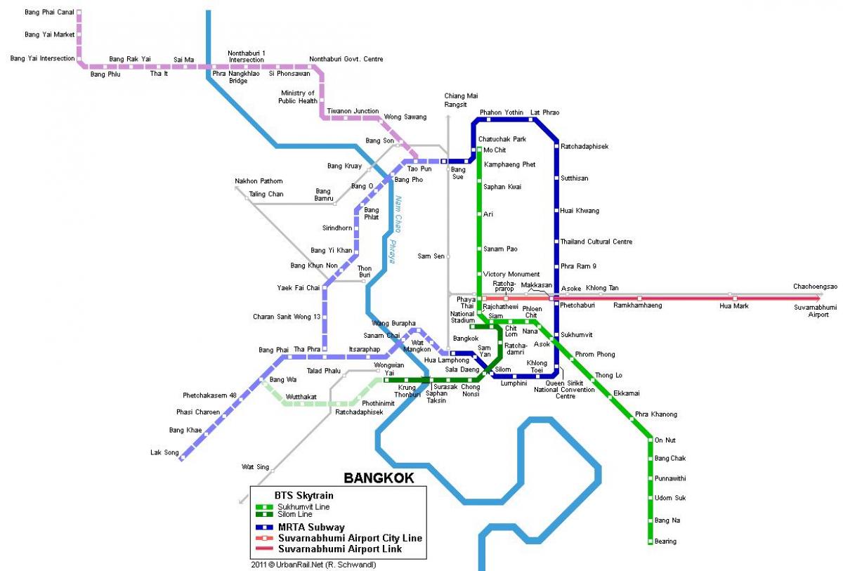 bkk peta kereta bawah tanah