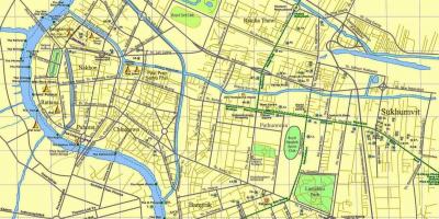 Peta dari bangkok road