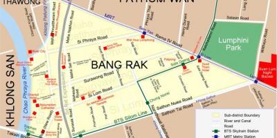 Peta dari bangkok red light district